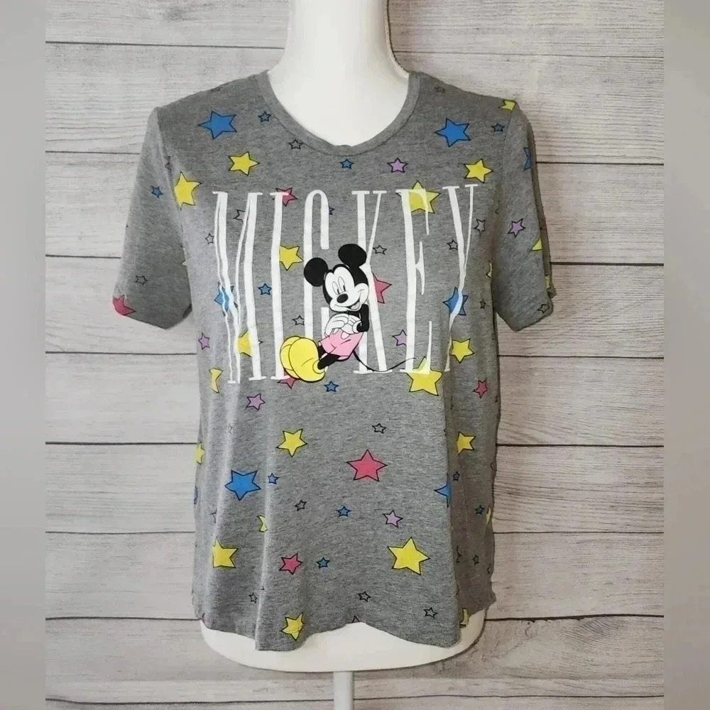 Disney Mickey Mouse Cropped Tee Size XL